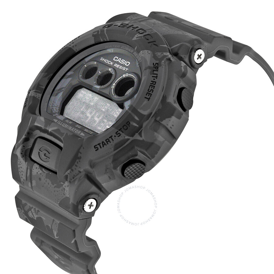 Casio G Shock Night Camo Black Digital Resin Men S Watch Gdx Mc