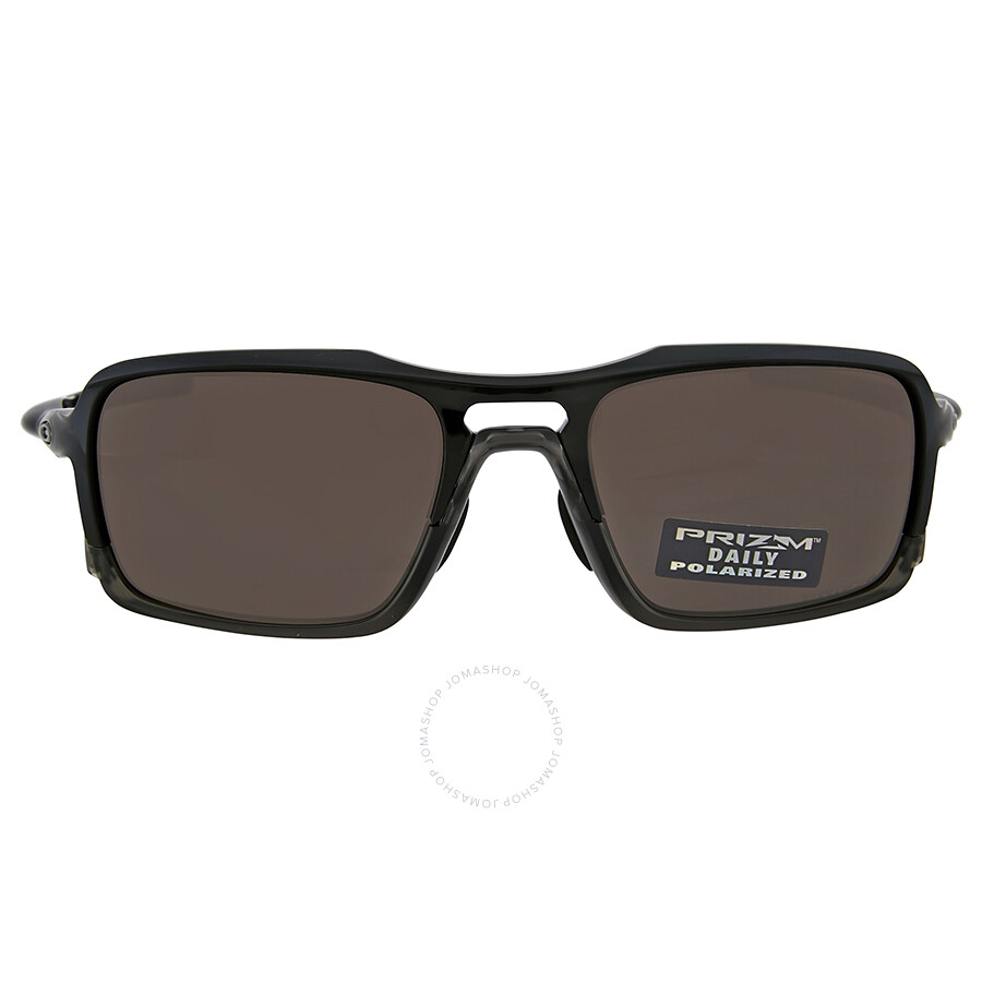 asia fit triggerman polished polarized black sunglasses