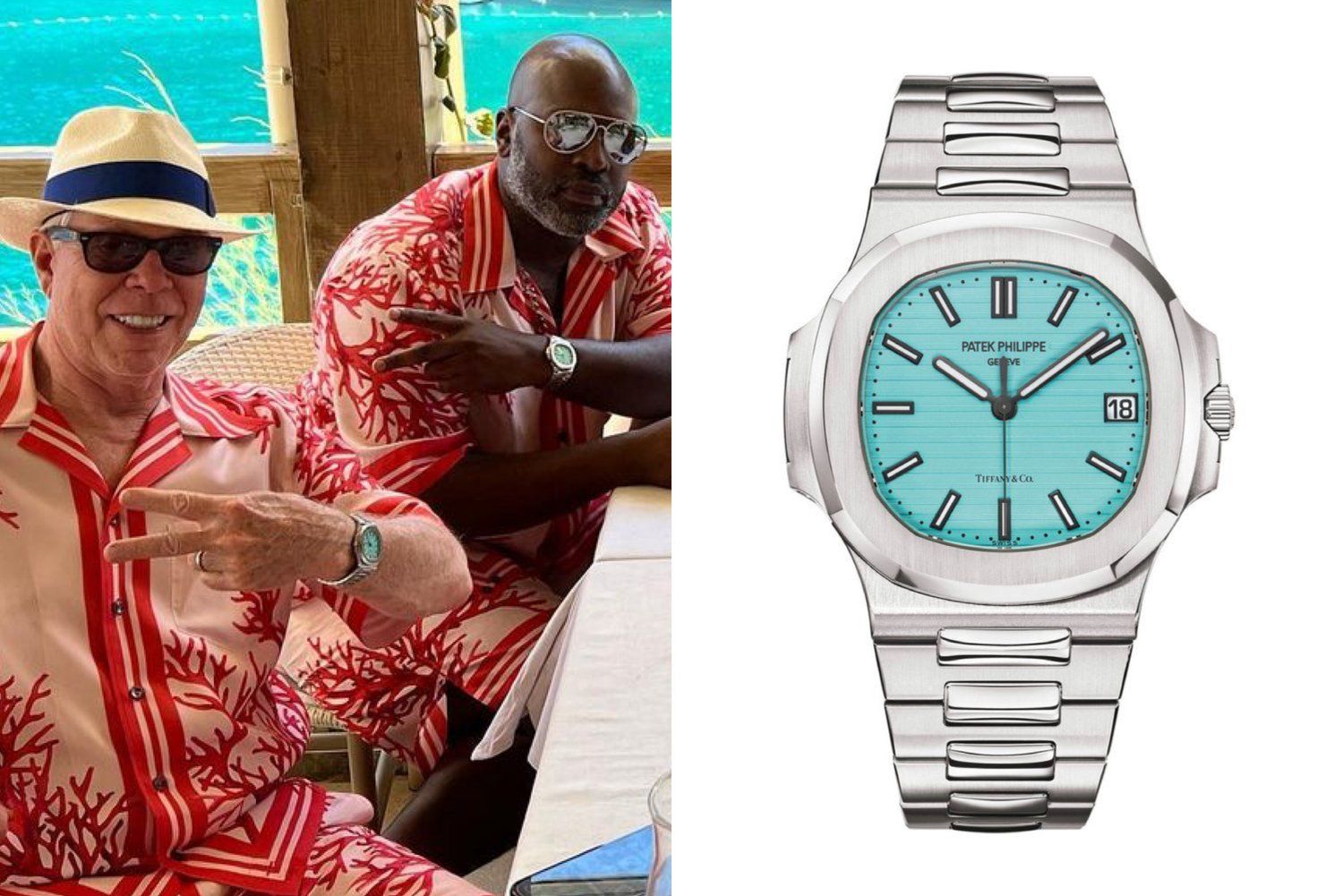 Jay-Z Spotted Wearing The New Patek Philippe Nautilus 5711/1A Tiffany & Co.