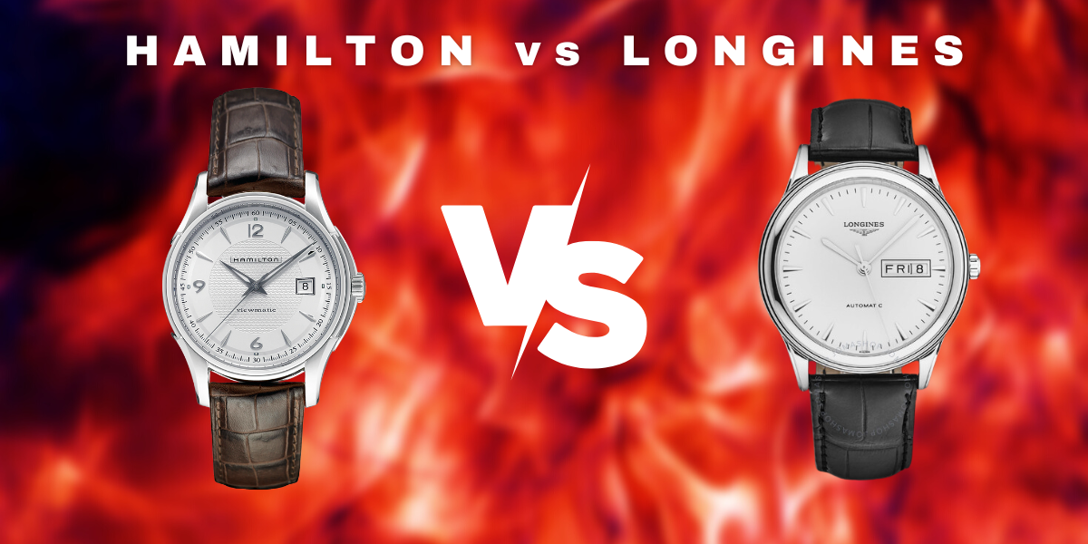 Dress Watch Wars Hamilton Vs. Longines Round One