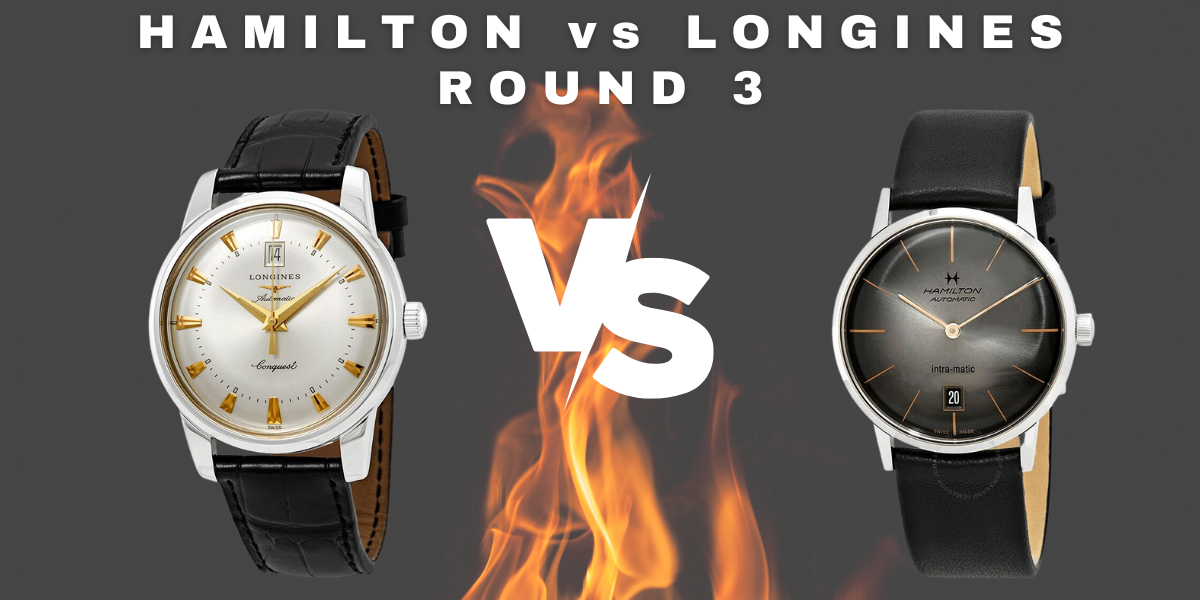 Dress Watch Wars Hamilton Vs. Longines Round Three