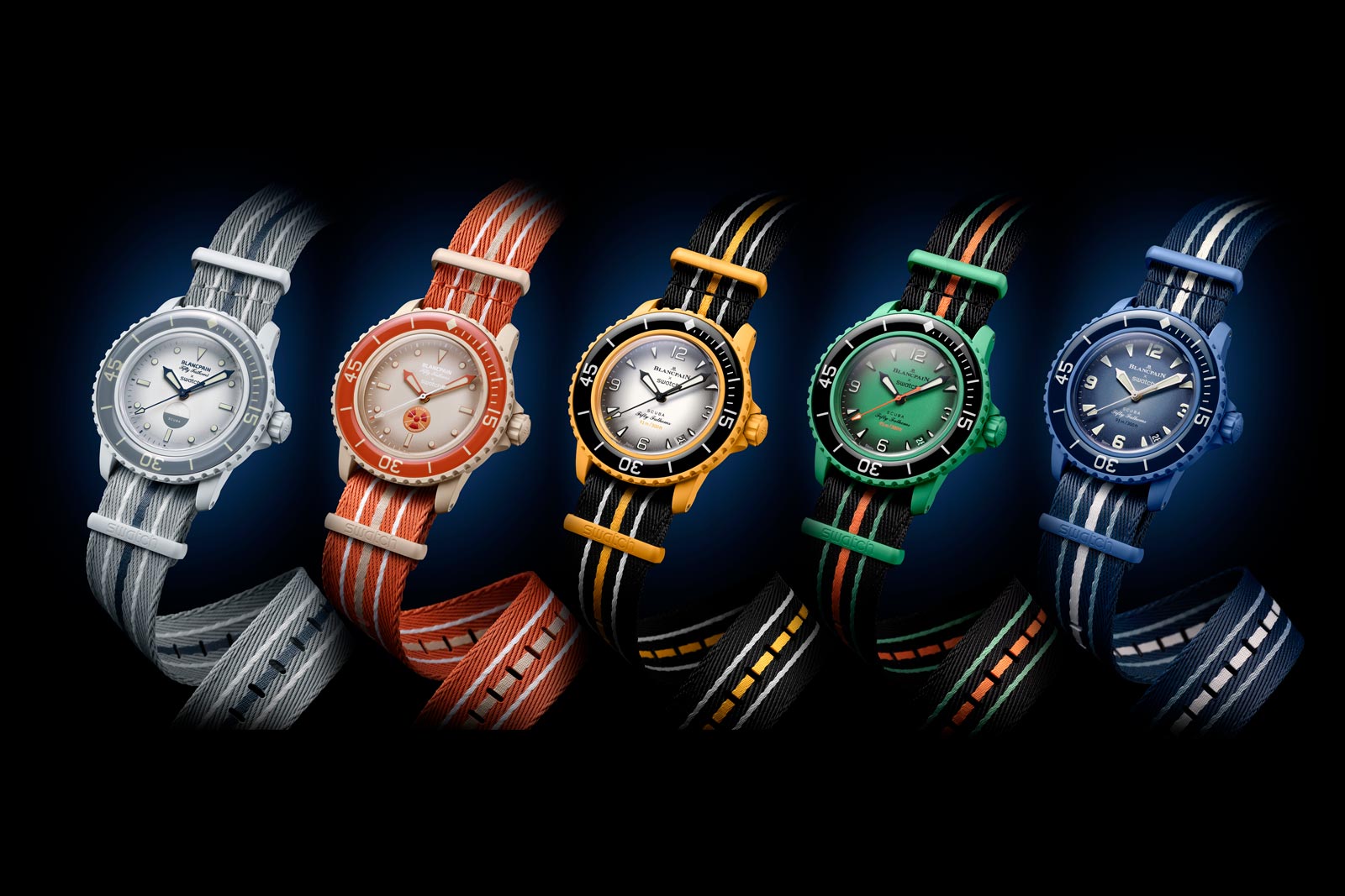 Blancpain x Swatch Fifty Fathoms Collaboration