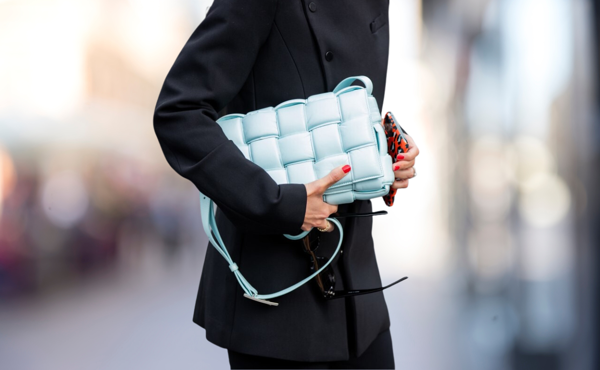 BOTTEGA VENETA Unisex Street Style Crossbody Bag Bags