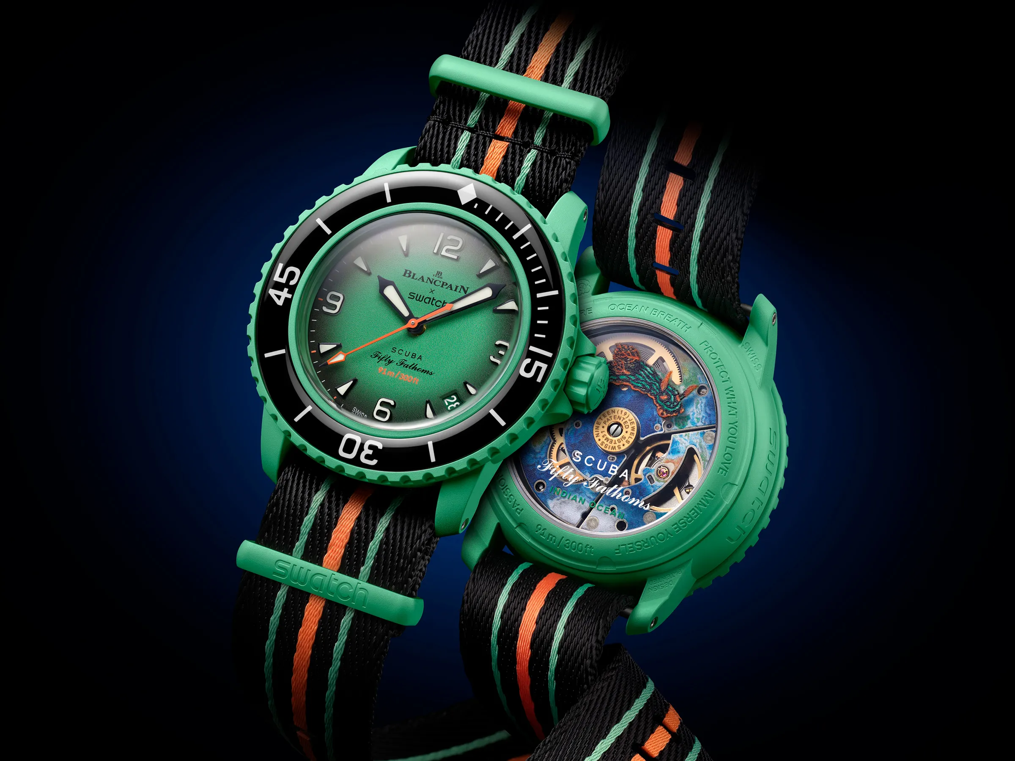 Blancpain x Swatch Fifty Fathoms Collaboration