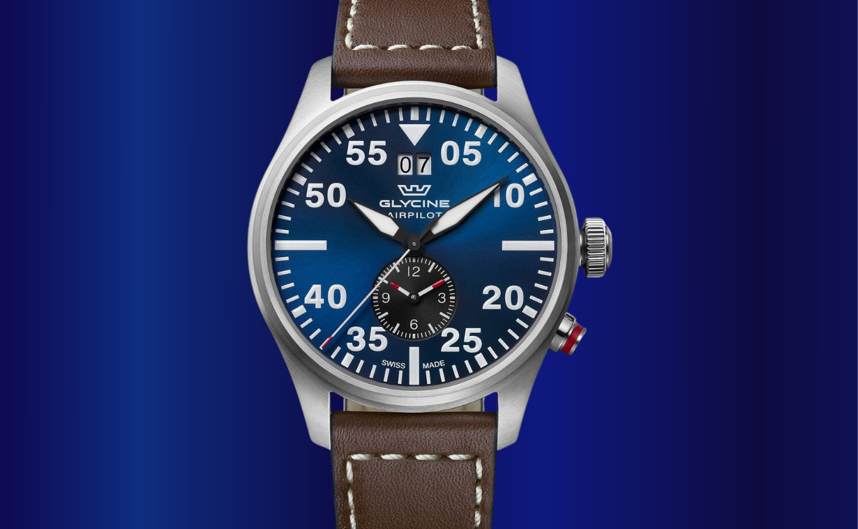Buy Glycine Airman The Chief Vintage GMT men's Watch GL0308 - Ashford.com