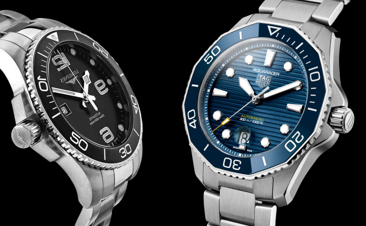 Longines hydroconquest vs tag heuer formula 1 online