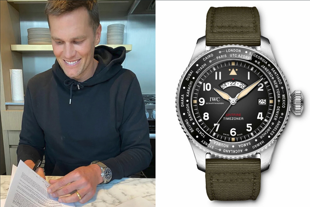 Tom Brady's Watch Collection: Tag Heuer To IWC