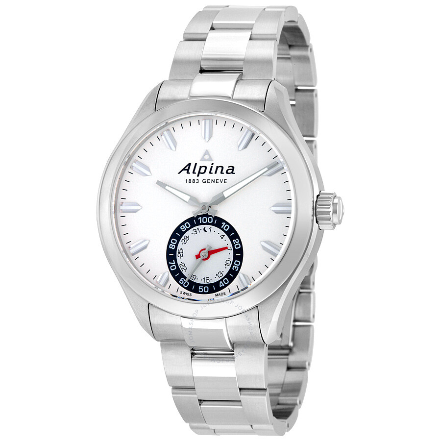 Alpina Horological Smartwatch Silver Dial Men's Watch AL  