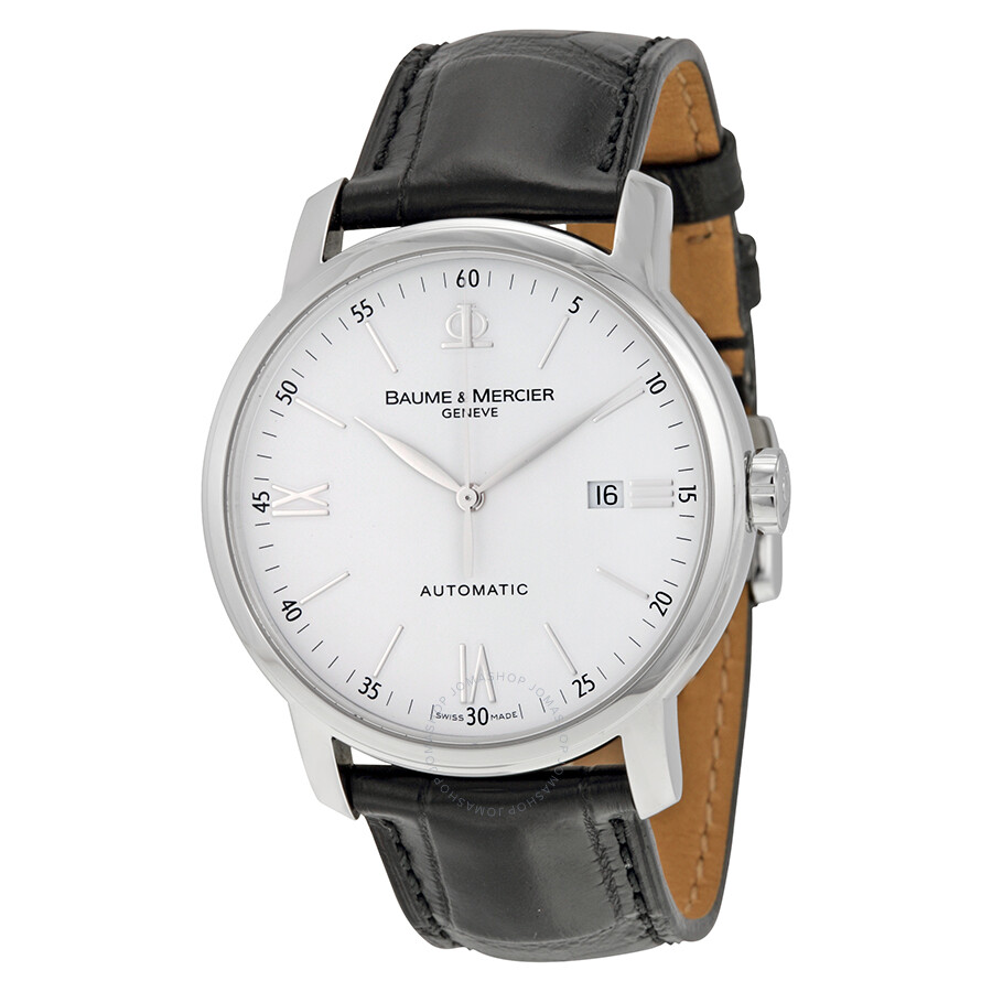 Baume and Mercier Classima Automatic White Dial Men's Watch 08592 ...