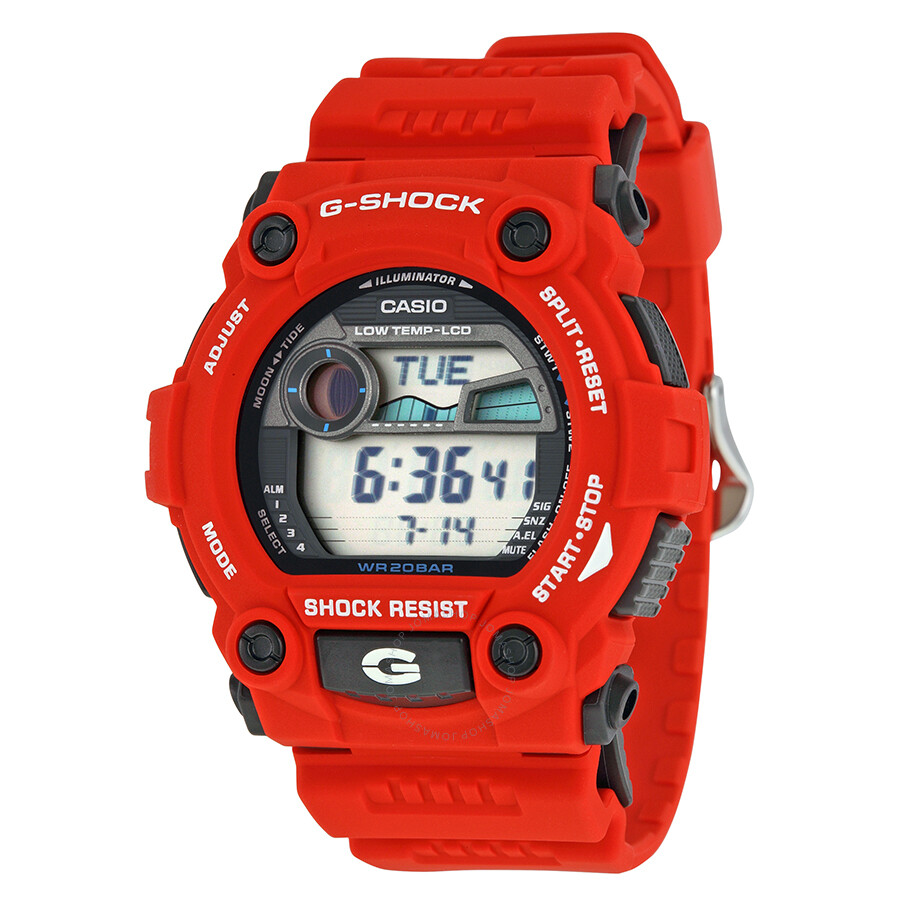 Casio Men's G-Shock Rescue Red Digital Sport Watch G7900A-4 - G-Shock ...