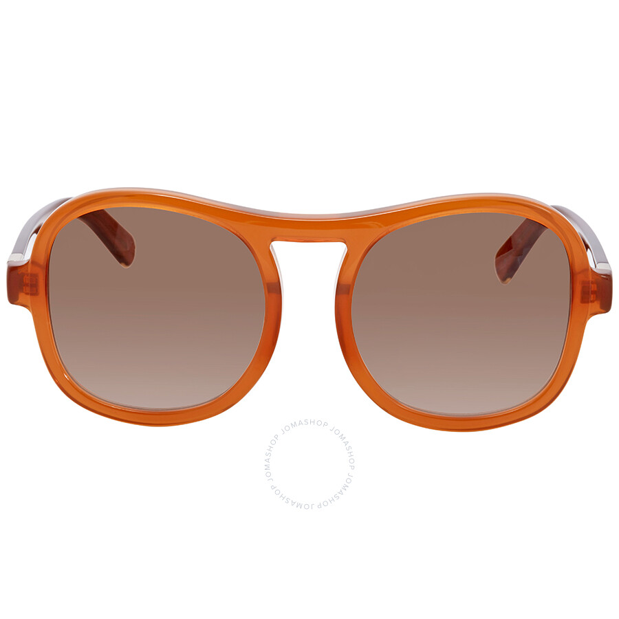 Chloe Brown Gradient Square Sunglasses Ce720s 208 56 Chloe Sunglasses Jomashop