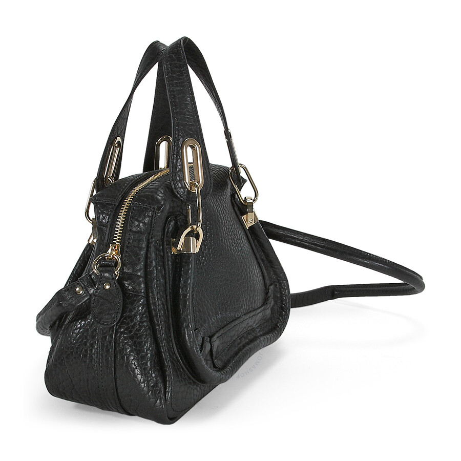 small leather satchel handbag