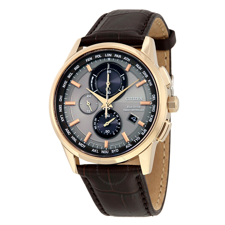 Citizen Eco Drive World Chronograph A T Men #39 s Watch AT8113 04H
