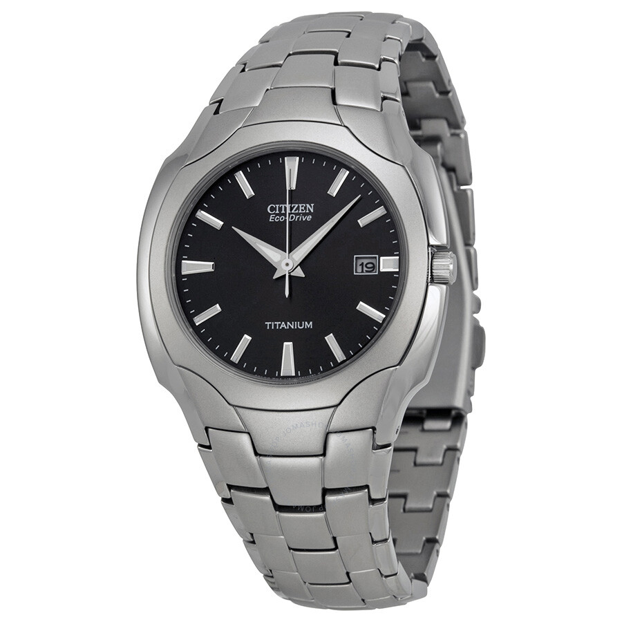 black citizen eco drive mens watch