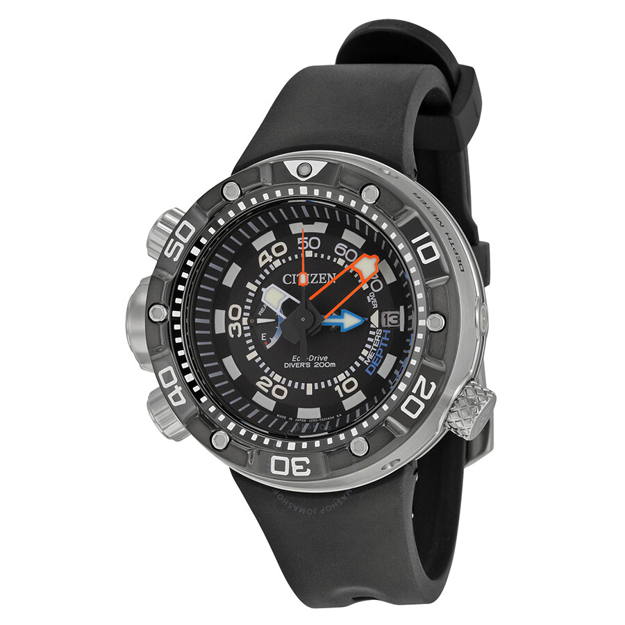 citizen dive watch with depth gauge