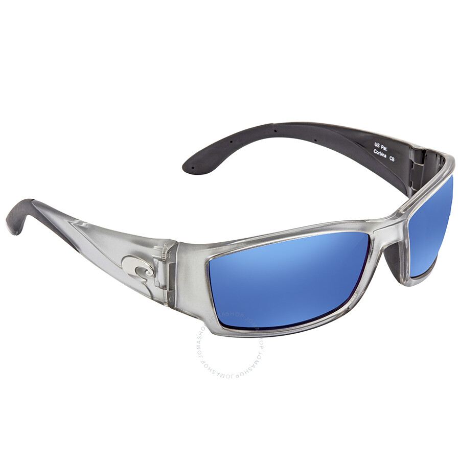 Costa Del Mar Corbina Blue Mirror 580p Wrap Sunglasses Cb 18 Obmp