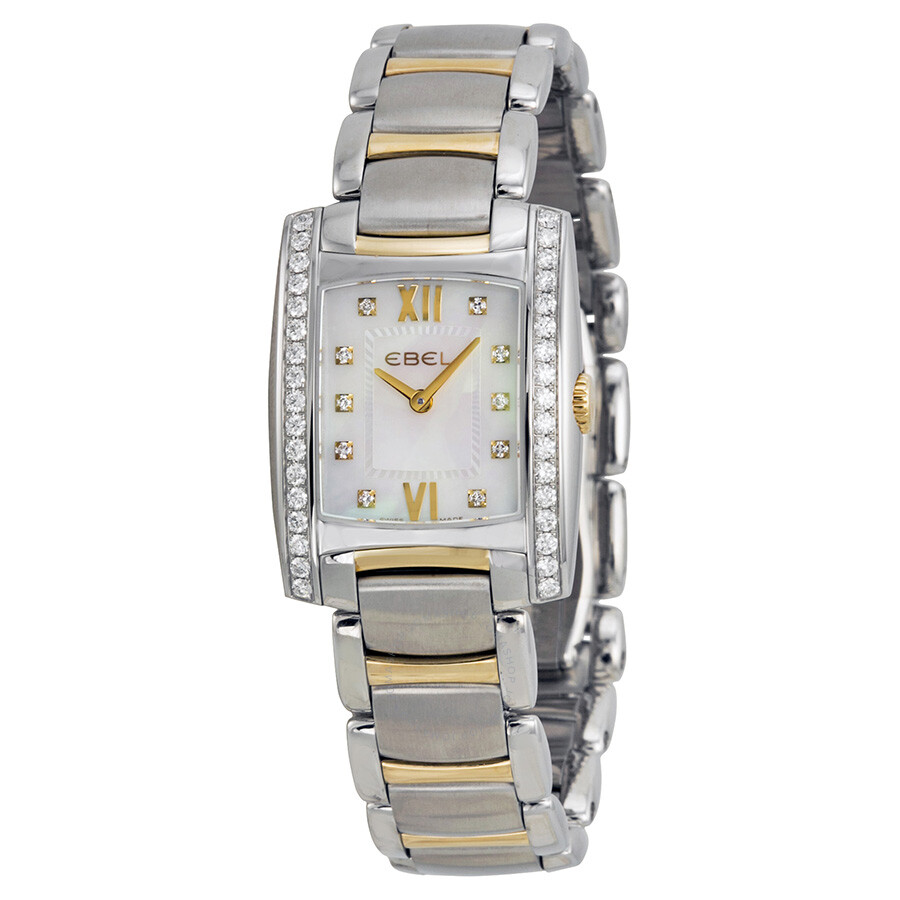 Ebel Brasilia Mother Of Pearl Diamond Ladies Watch 1215769 Brasilia