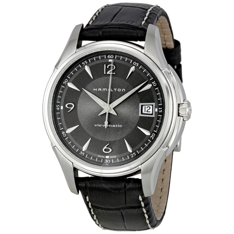 Hamilton Jazzmaster Viewmatic Black Dial Automatic Men's Watch ...