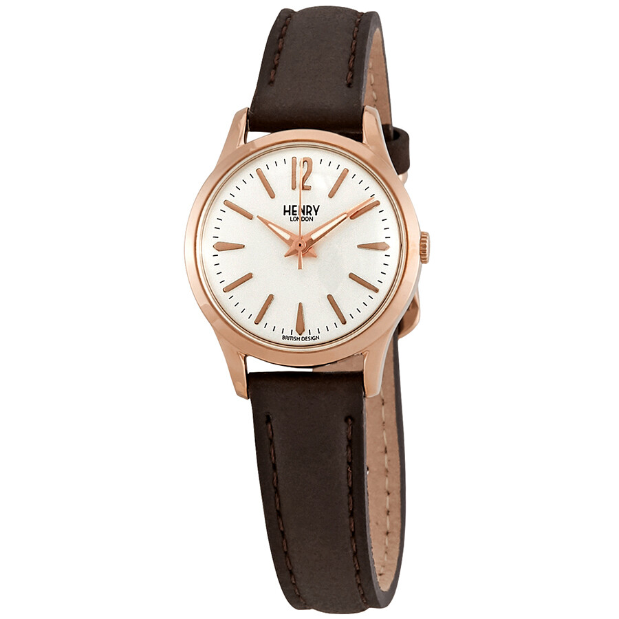 Henry London Richmond White Dial Ladies Watch HL25-S-0184 - Henry ...