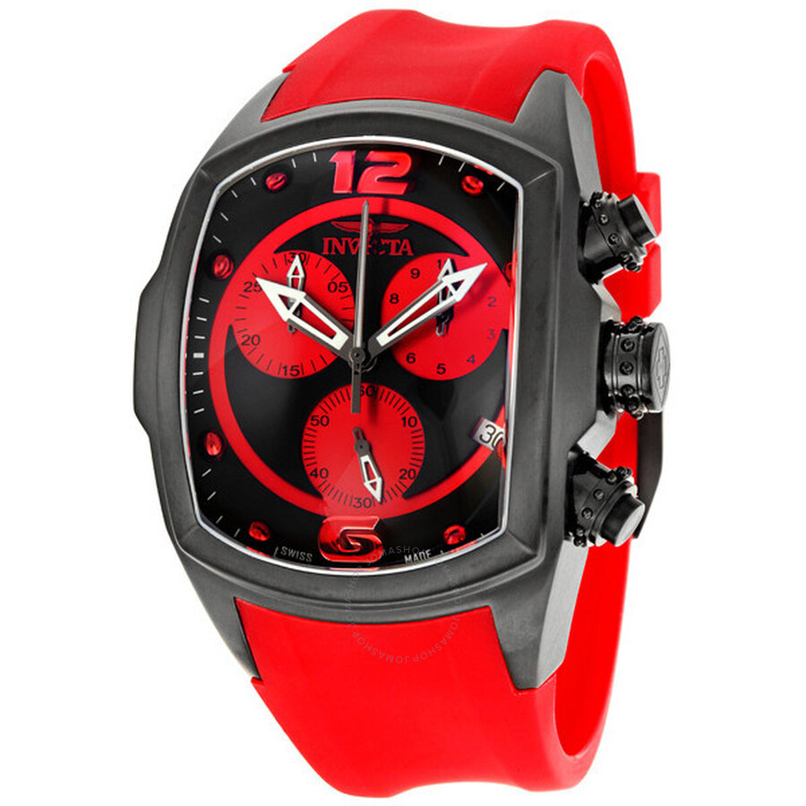 Invicta Lupah Revolution Red Men