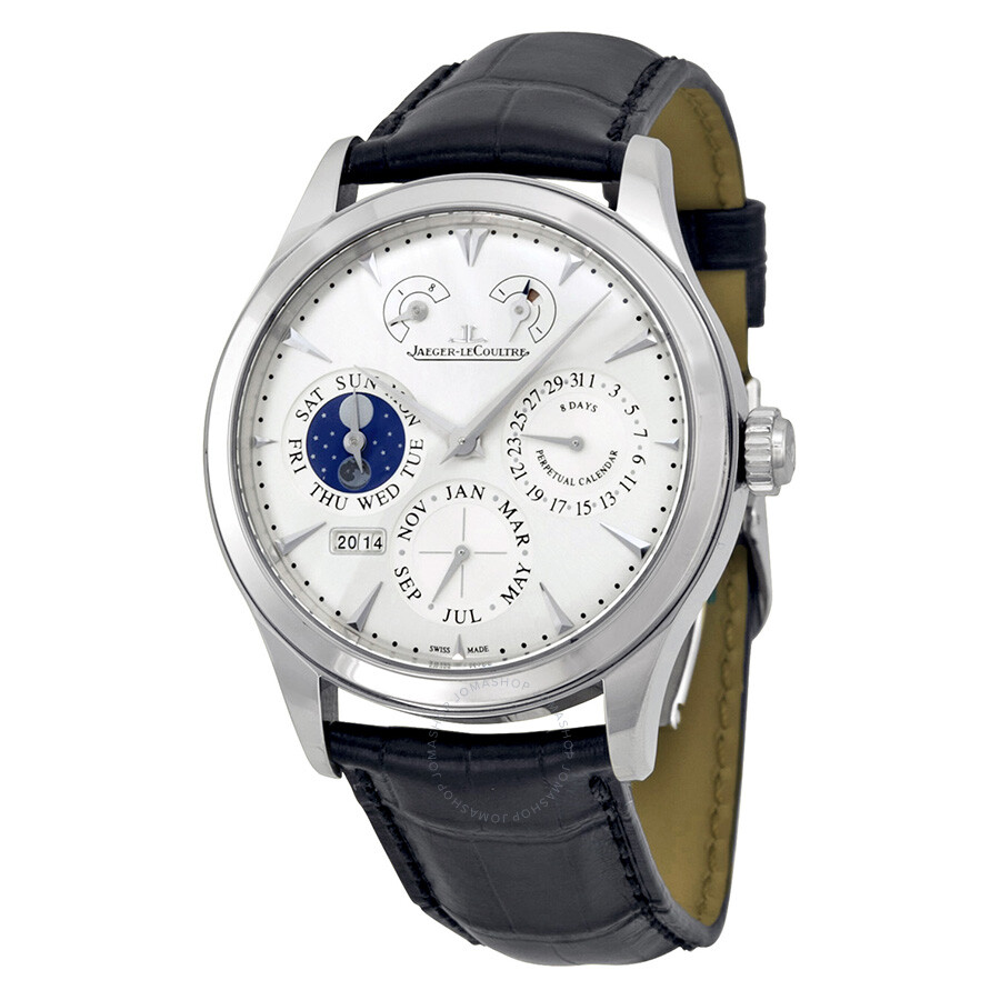 Jaeger LeCoultre Master Eight Days Perpetual Calendar Stainless Steel