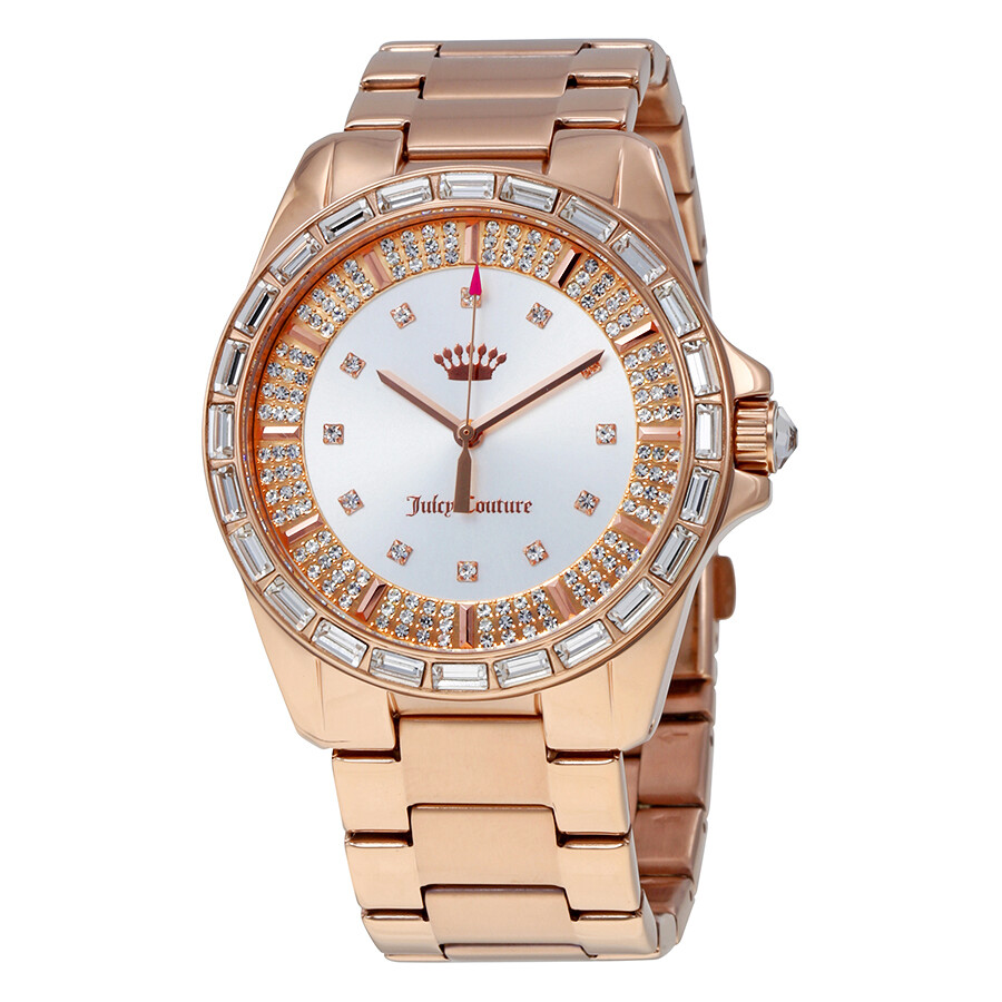 juicy couture rose gold watch