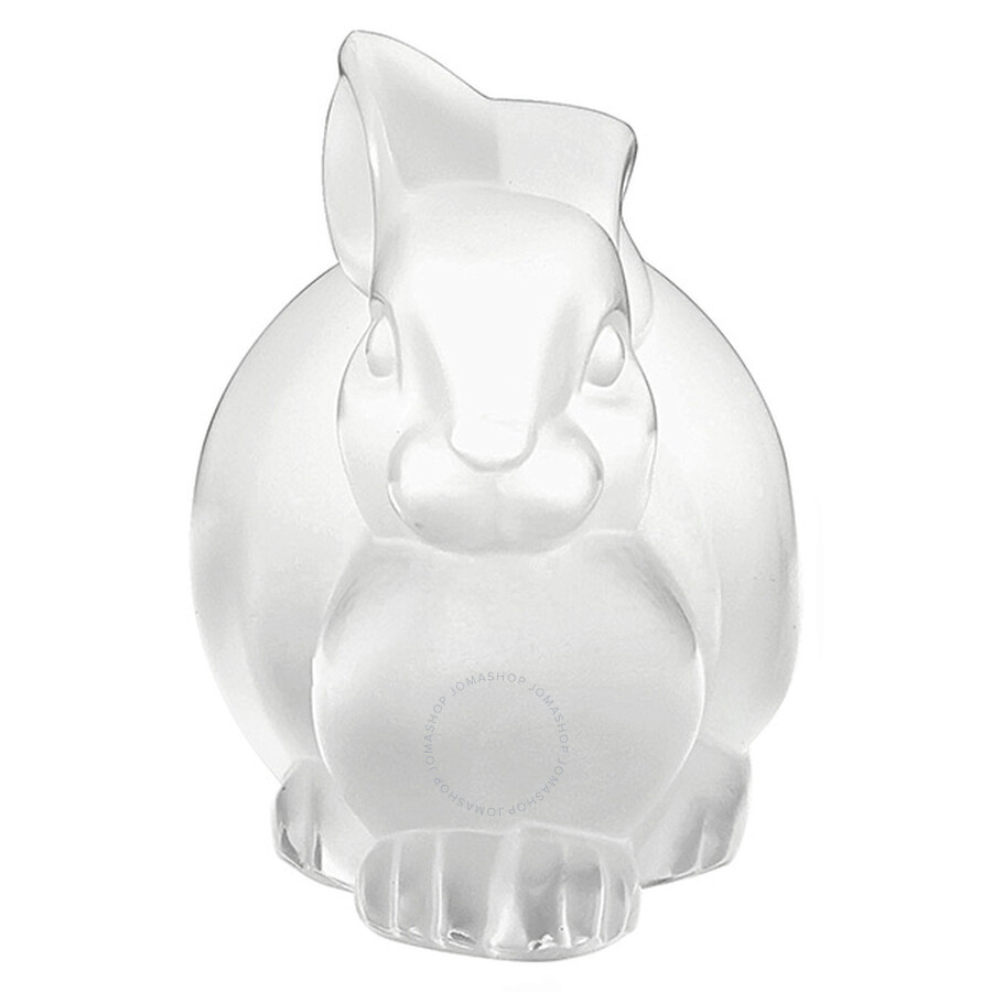 Lalique Resting Rabbit Crystal Figurine 12105 - Lalique - Crystals ...