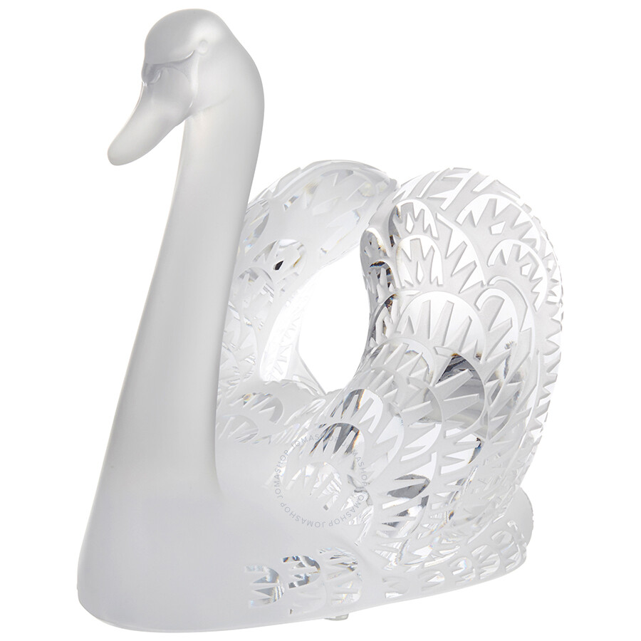 Lalique Swan Head Up Figurine 1161600 - Lalique - Crystals & Figurines ...