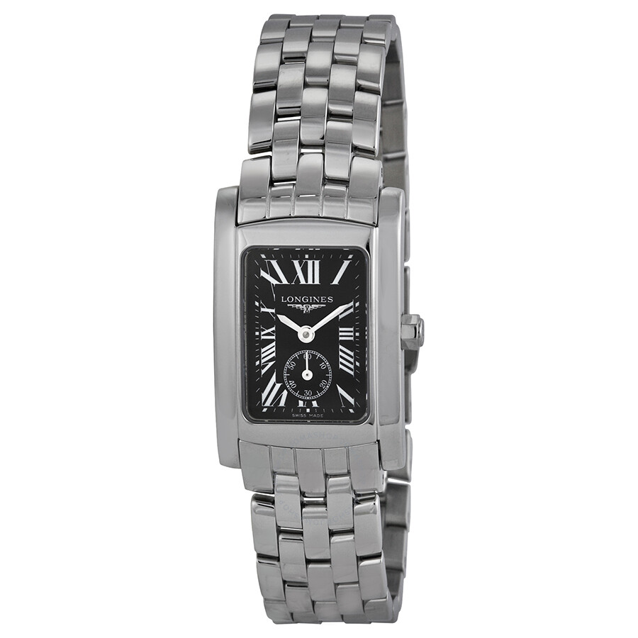 longines women's dolce vita stainless steel watch