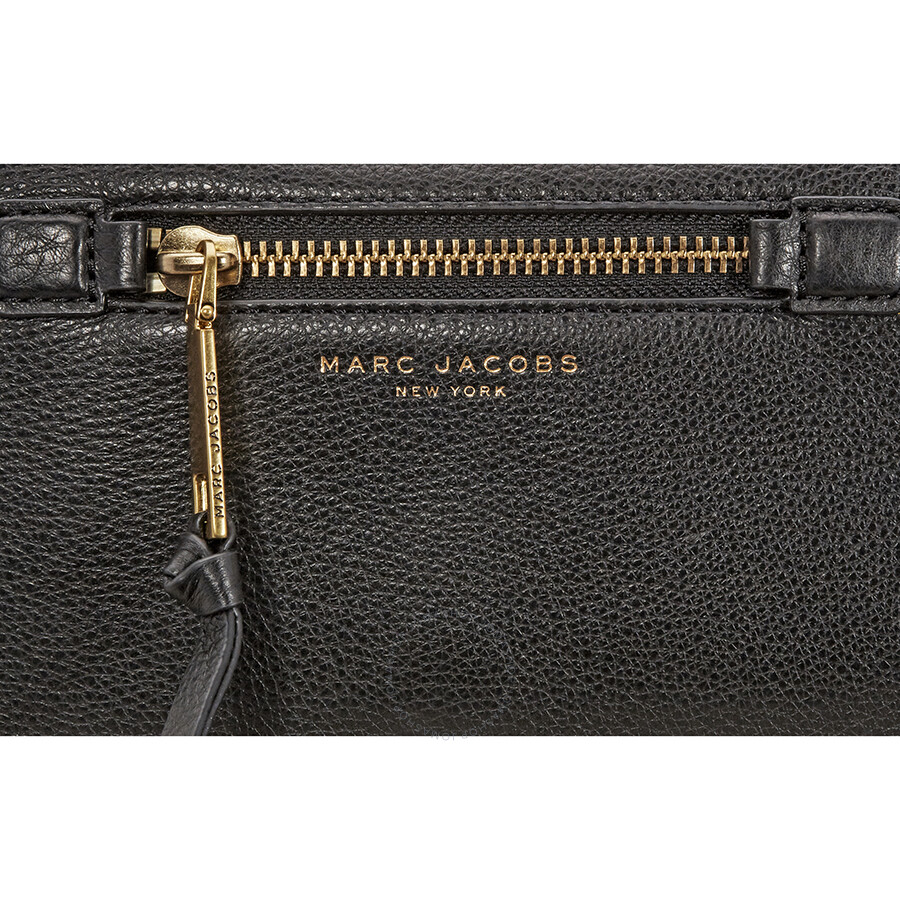 Marc Jacobs Recruit Leather Crossbody Bag - Black - Marc by Marc Jacobs ...