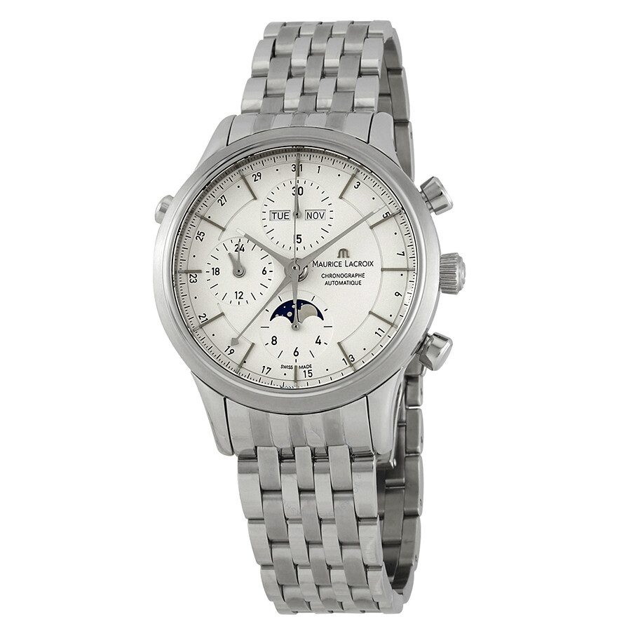 Maurice Lacroix Les Classiques Phase de Lune Chronograph GMT Automatic ...