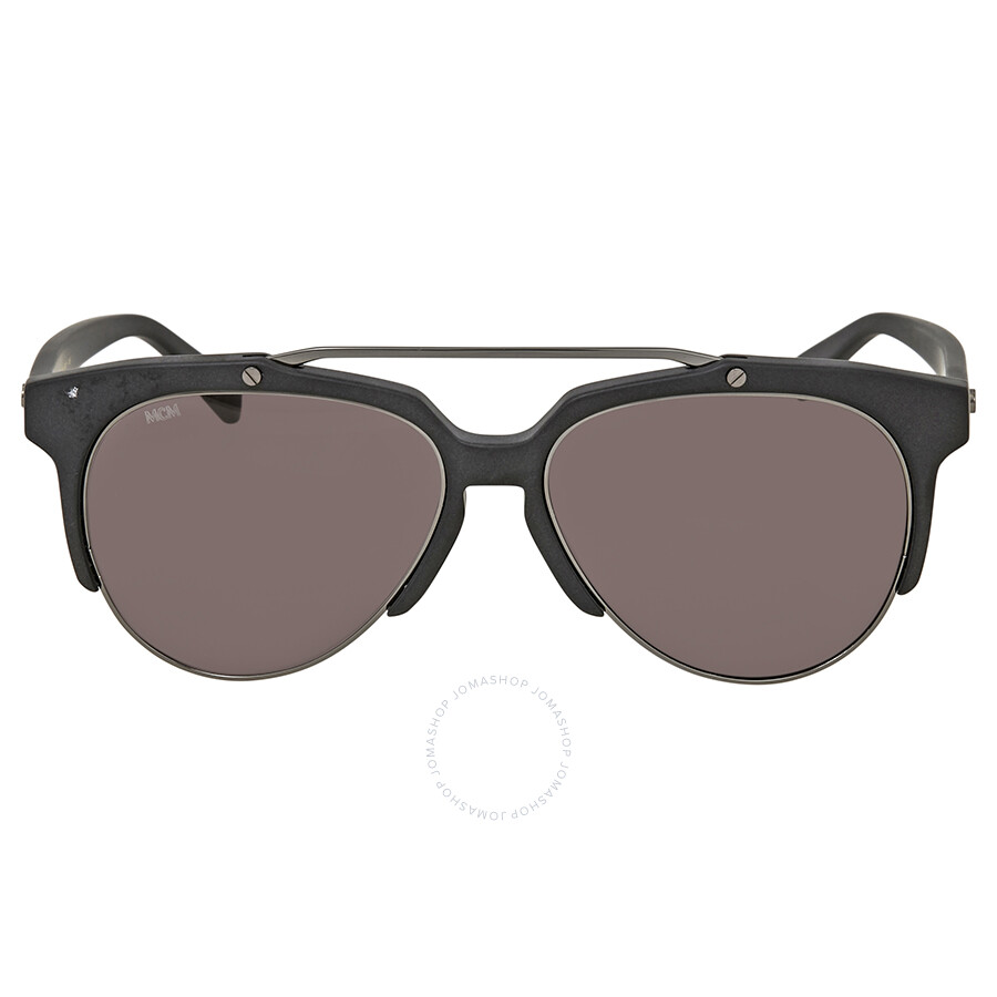 MCM Matte Black Aviator Men's Sunglasses MCM 112S 002 57 - MCM