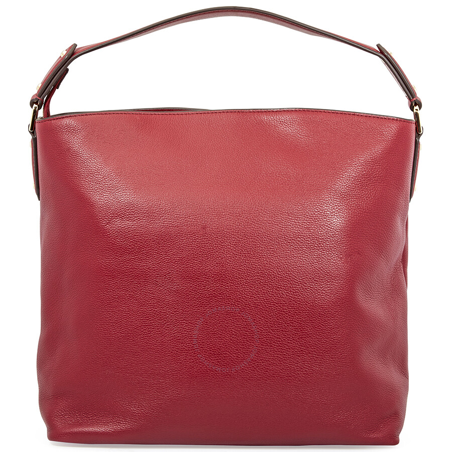 evie pebbled leather shoulder bag