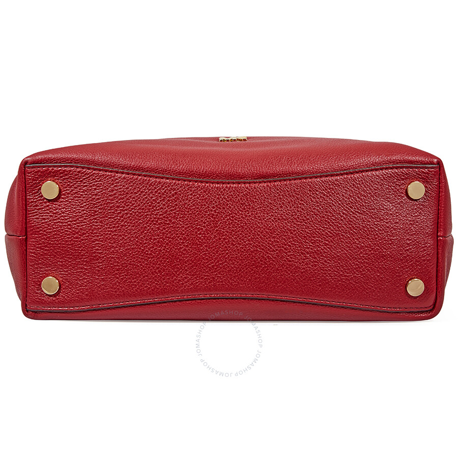 evie pebbled leather shoulder bag