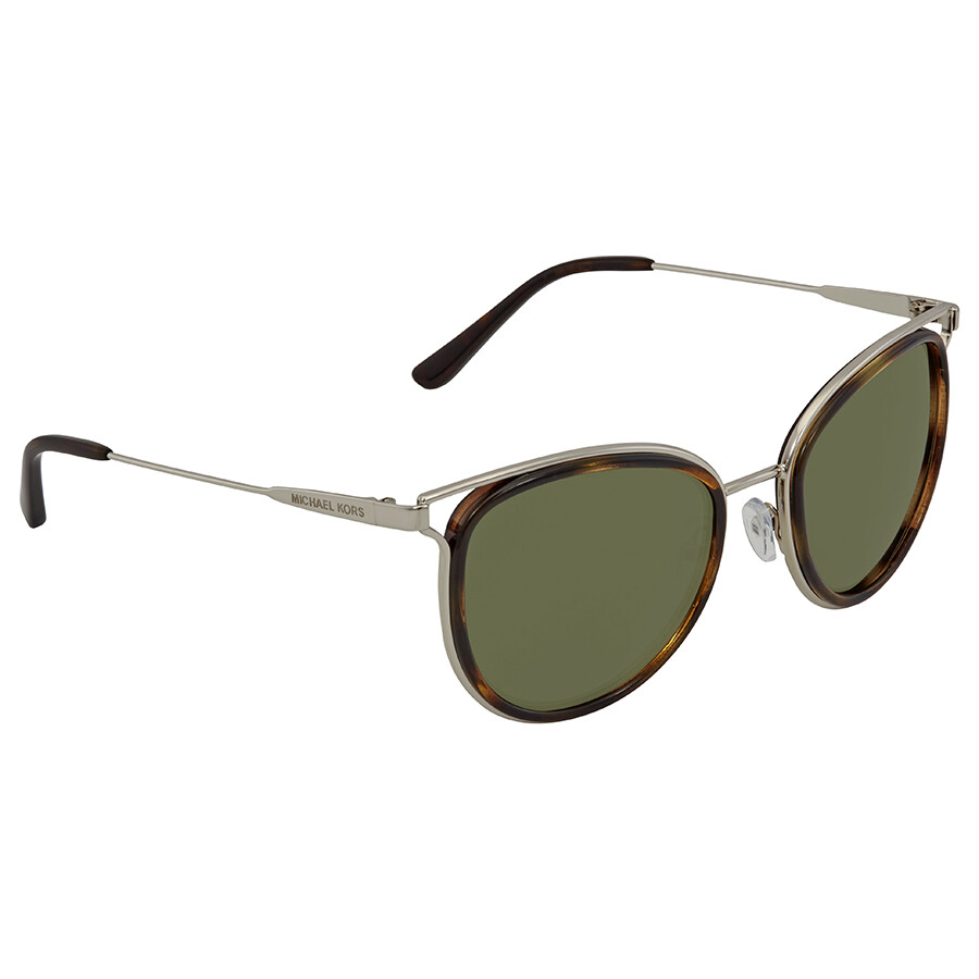 Michael Kors Green Round Sunglasses Mk1025 120071 52 Michael Kors Sunglasses Jomashop