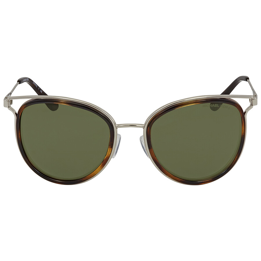 Michael Kors Green Round Sunglasses Mk1025 120071 52 Michael Kors Sunglasses Jomashop