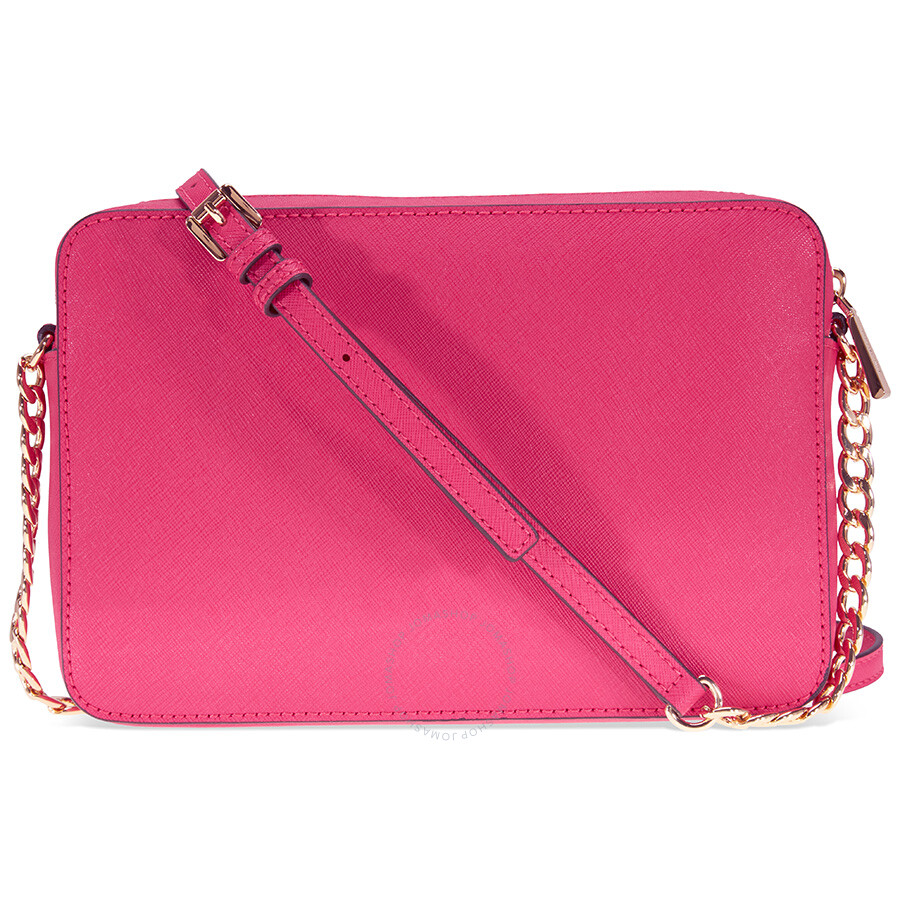 Michael Kors Jet Set Crossbody Bag Large Crossbody Ultra Pink Jet