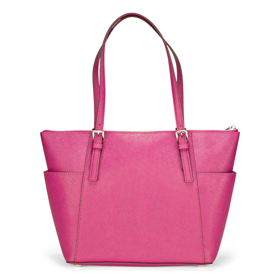 jet set east west top zip tote bag