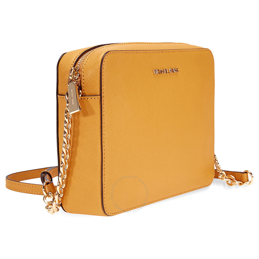 logo saffiano leather crossbody bag