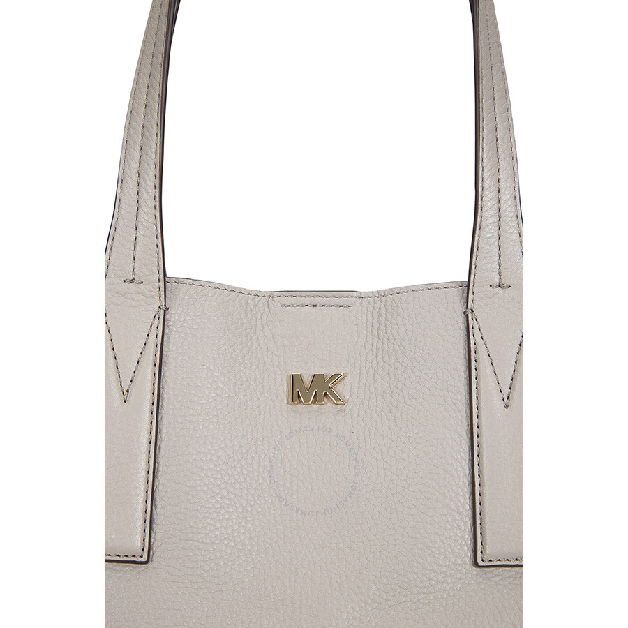 michael kors pearl grey tote