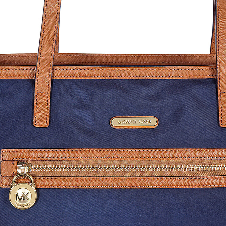 michael kors large blue tote