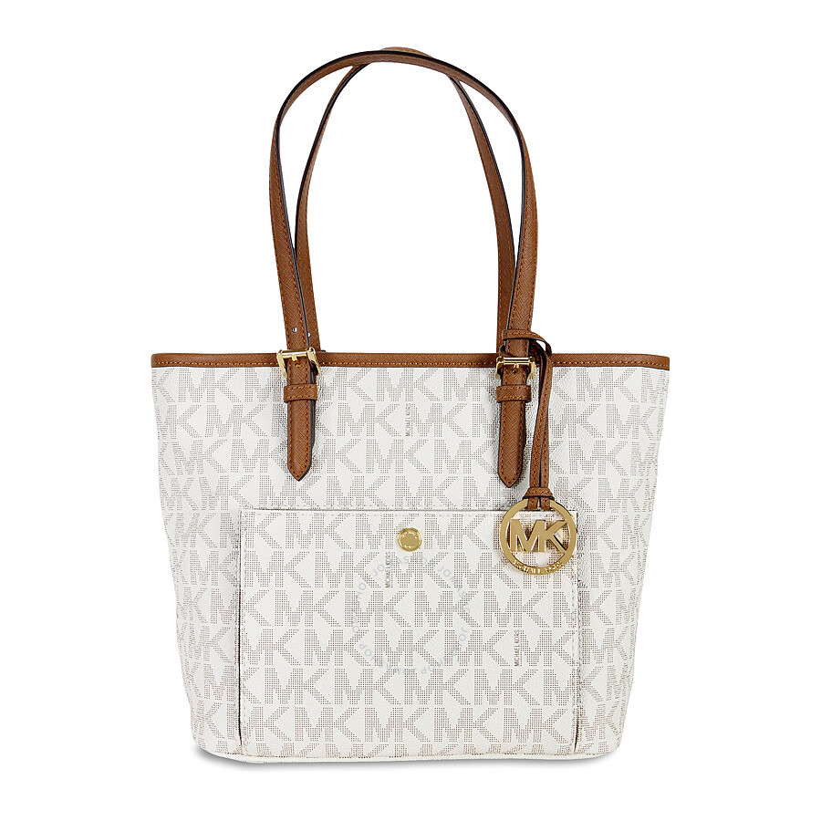 bolsa michael kors jet set travel vanilla