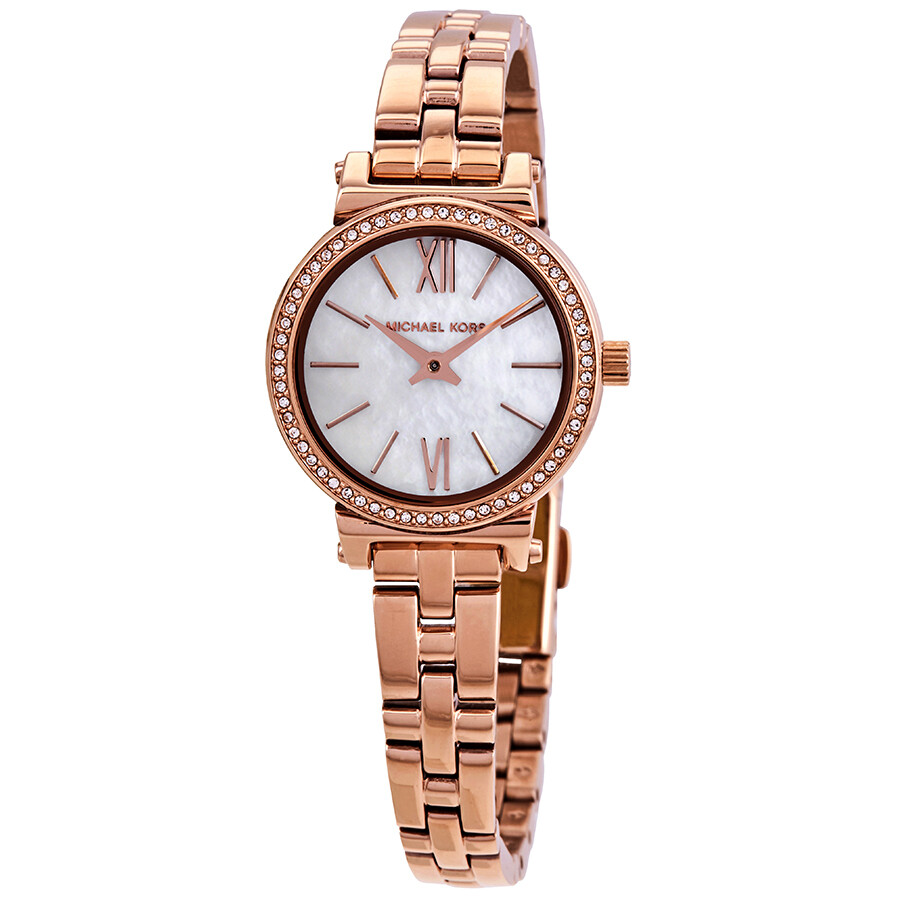 Michael Kors Sofie Petite Crystal Ladies Watch MK3834 - Michael Kors ...