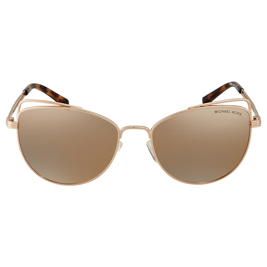 Michael Kors St Lucia Cat Eye Ladies Sunglasses 0mk1035 11085a 55 Michael Kors Sunglasses