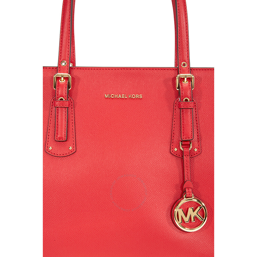 michael kors voyager tote red