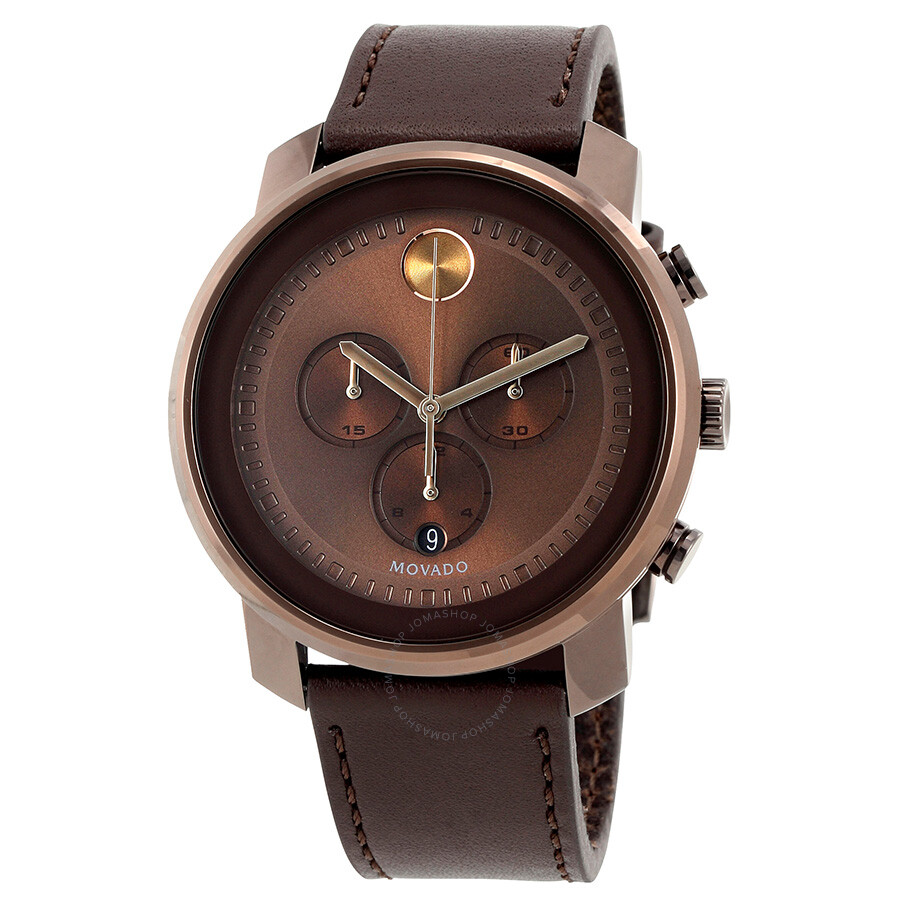 Movado Bold Chronograph Brown Dial Men's Watch 3600420 ...