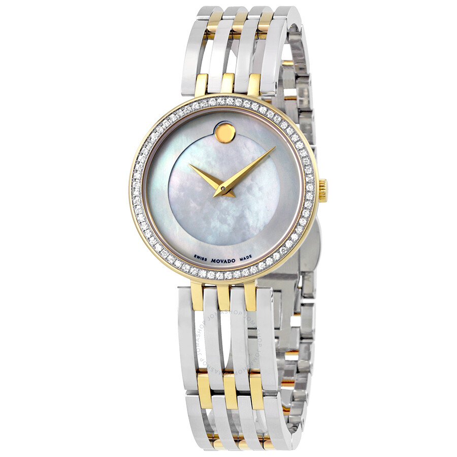 Movado Esperanza Mother Of Pearl Dial Ladies Watch 0607085 - Esperanza ...