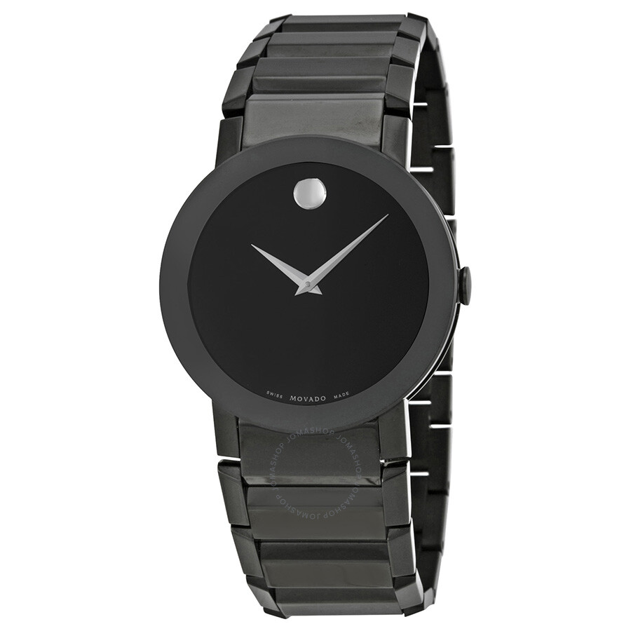 movado watch black