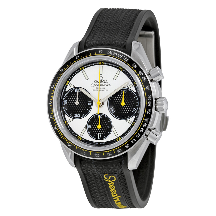 Omega Speedmaster Racing Automatic Chronograph White Dial ...