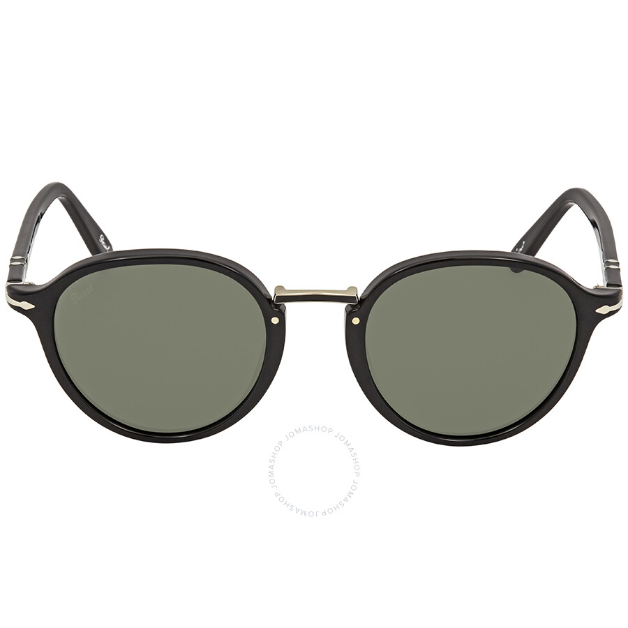 Persol Green Round 49 mm Sunglasses PO3184S 95/31 49